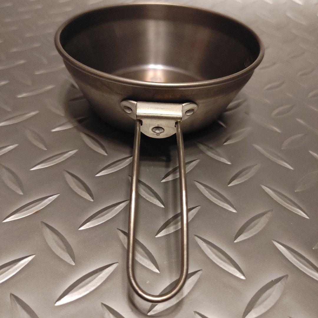  PEAK 旧ロゴ チタン シェラカップ 折りたたみ