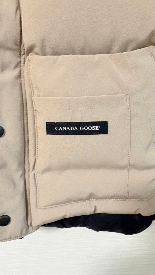 【希少】カナダグース ウィンザーベスト Sサイズ TAN ベージュ