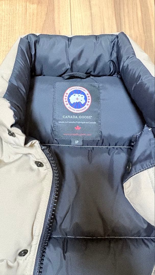 【希少】カナダグース ウィンザーベスト Sサイズ TAN ベージュ