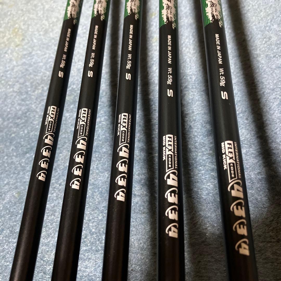 XXIO12 X-eks 5本アイアンセット（6,7,8,9,P）AX-2 S