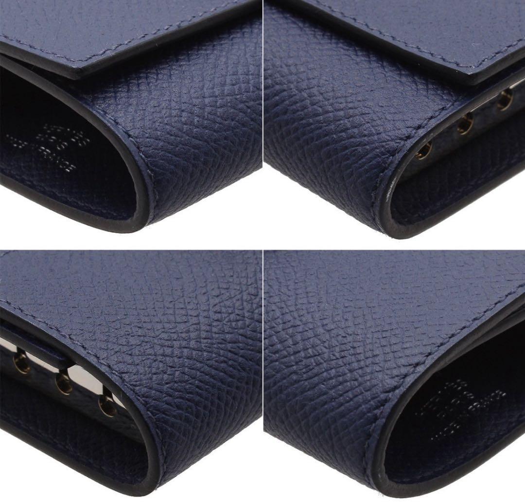 K2659 未使用!! エルメス べアン ヴォーエプソン 4連 キーケース