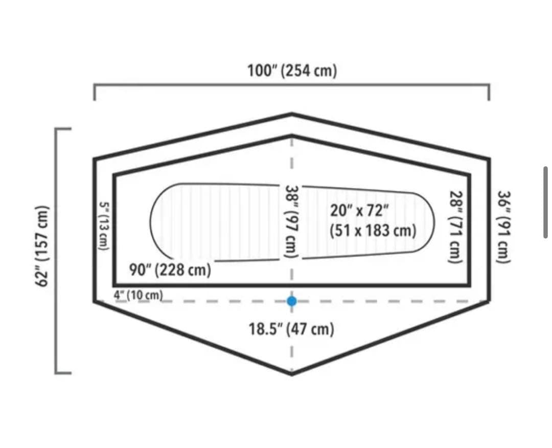 Zpacks Plex Solo Lite Tent ＋ 専用グランドシート