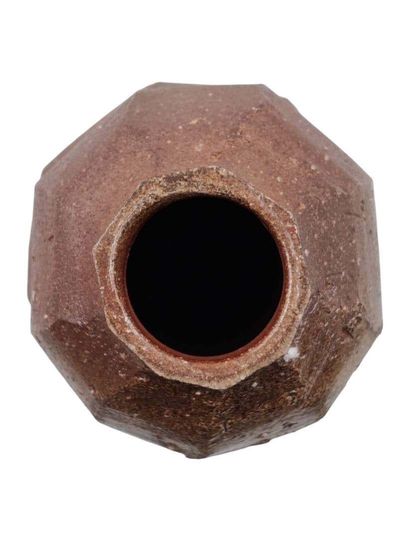 速水流七代【速水通成 書付】【神崎宗昭】『信楽焼 脱杓点用 瓢形 水指徳利』共箱