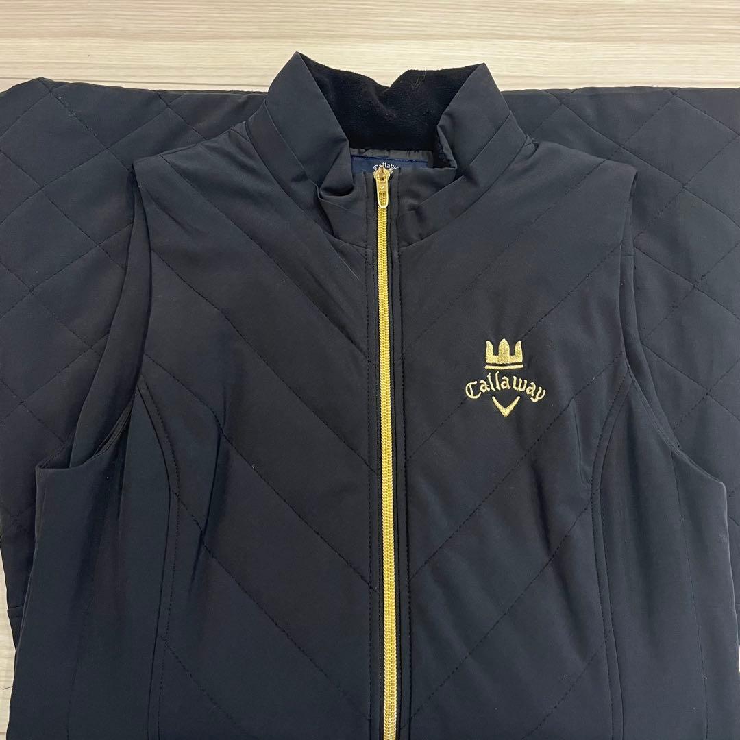 レディースゴルフウェア　ワンピース　ブラック　キャロウェイ