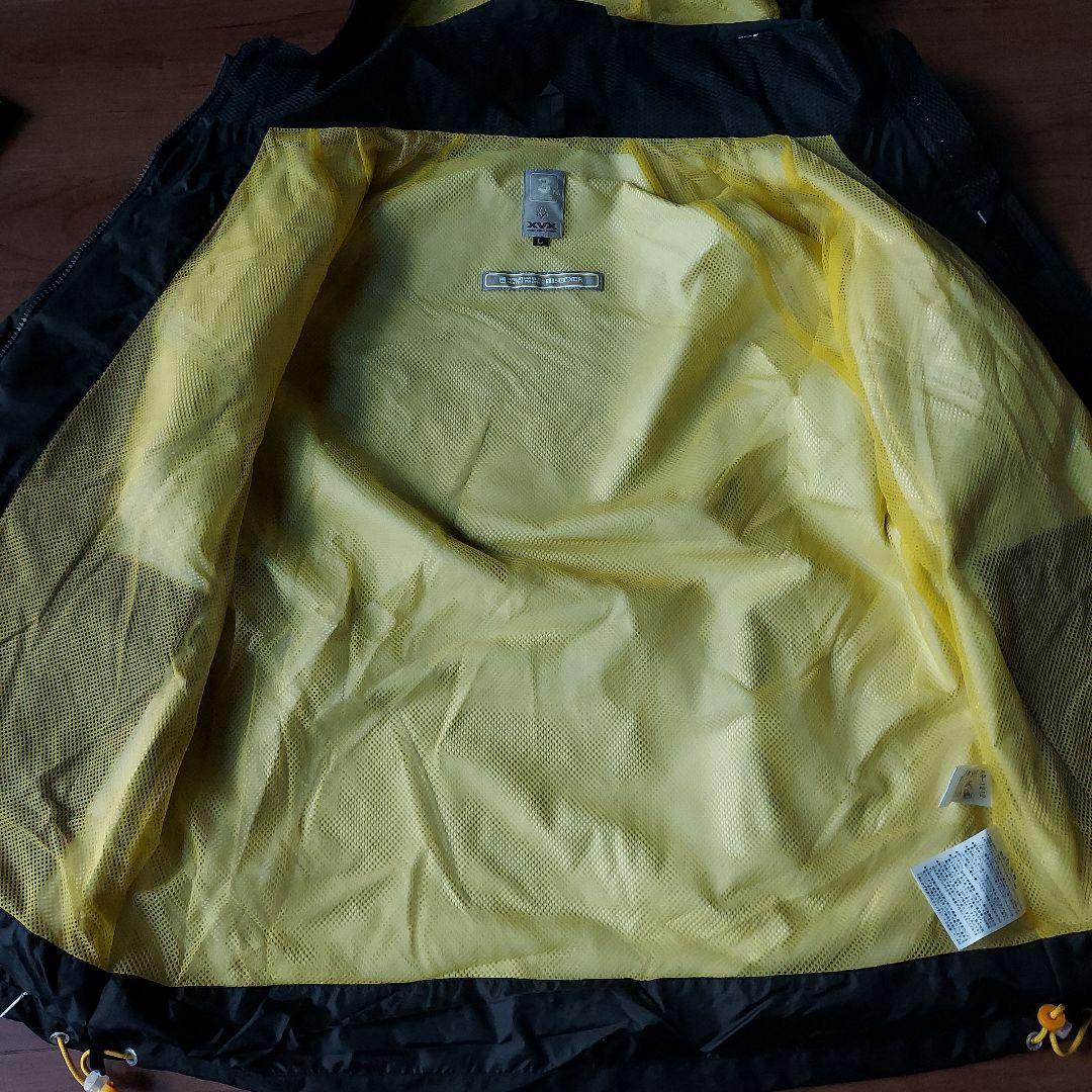 持*夫様 フィッシングスーツ(上下セット) 防水 黒/ベージュ