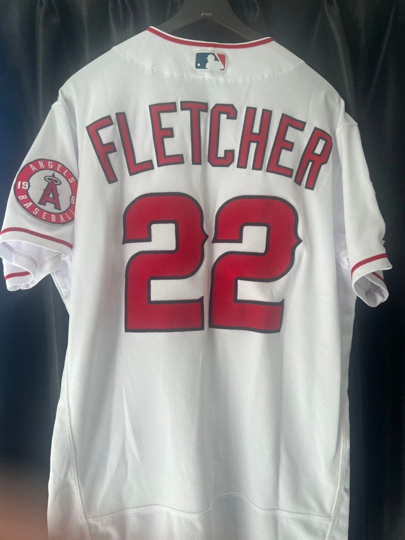 デビット・フレッチャー　実着用ユニフォーム　mlb auction