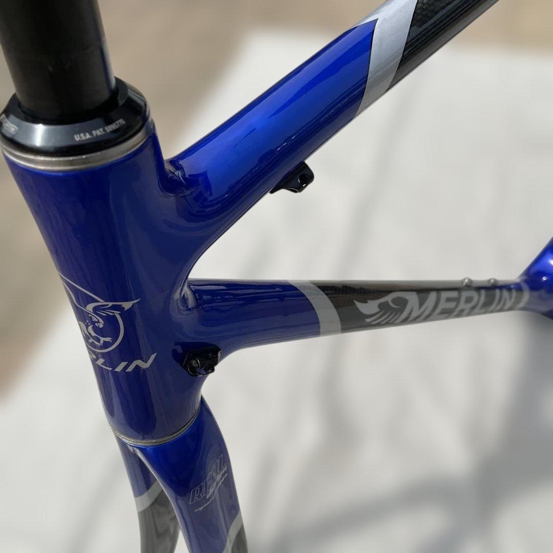 アメリカ「マーリン」　チタン・カーボンハイブリッドフレーム　大きなサイズ　超美品