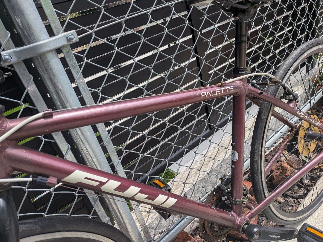 【直接取引希望】FUJI PALETTE ロードバイク マルーン