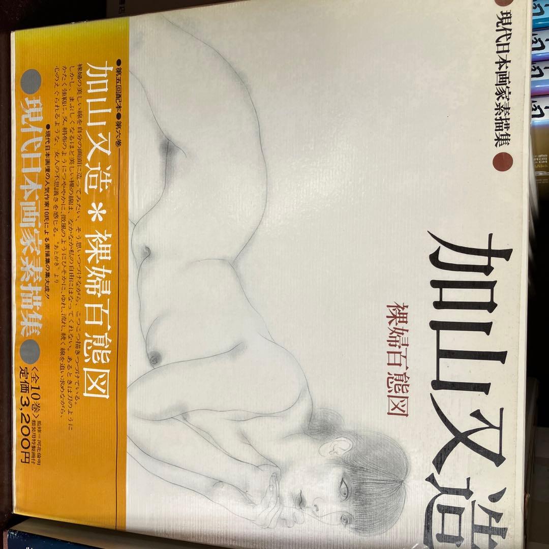 現代日本画家素描集　７冊