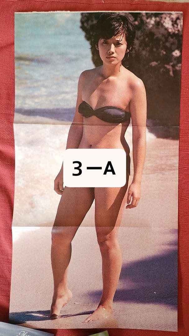 山口百恵　雑誌ポスター３枚