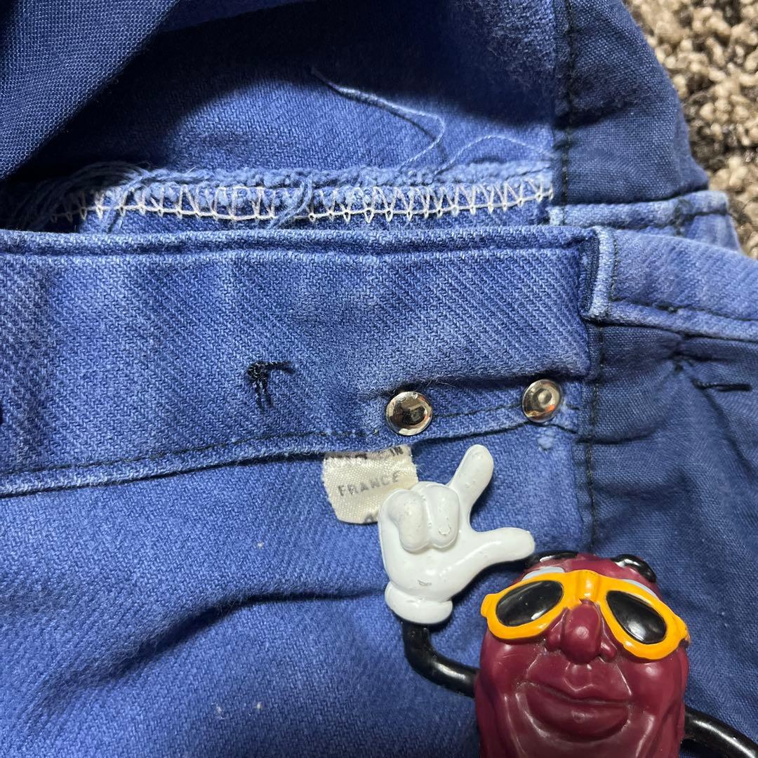 激レア フランス製 フレンチワークパンツ ベイカーパンツ 希少 ユーロワーク