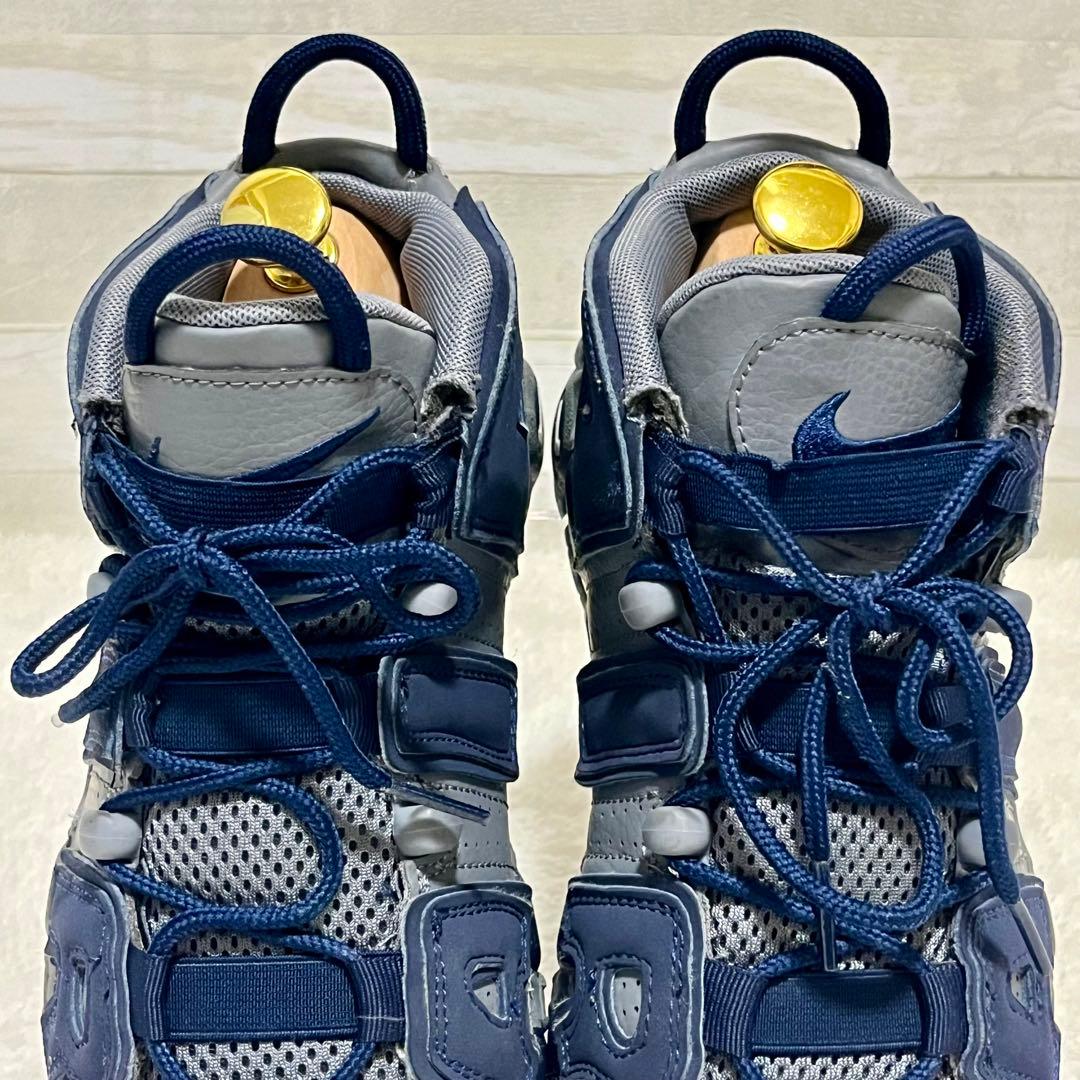 ナイキ エアモアアップテンポ クールグレー ミッドナイトネイビー 24cm