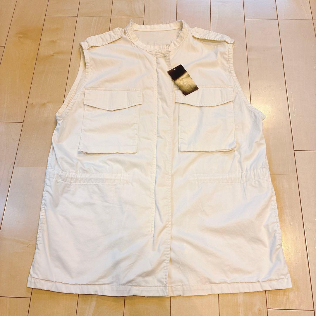 新品 完売 plage 定価2.8万 vintage like satinベスト