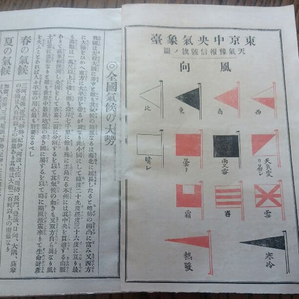 明治41年天氣豫報(天気予報)