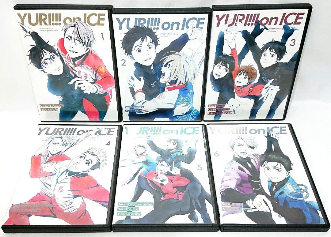 ユーリ!!! on ICE/ユーリ・オン・アイス【DVD】全6巻