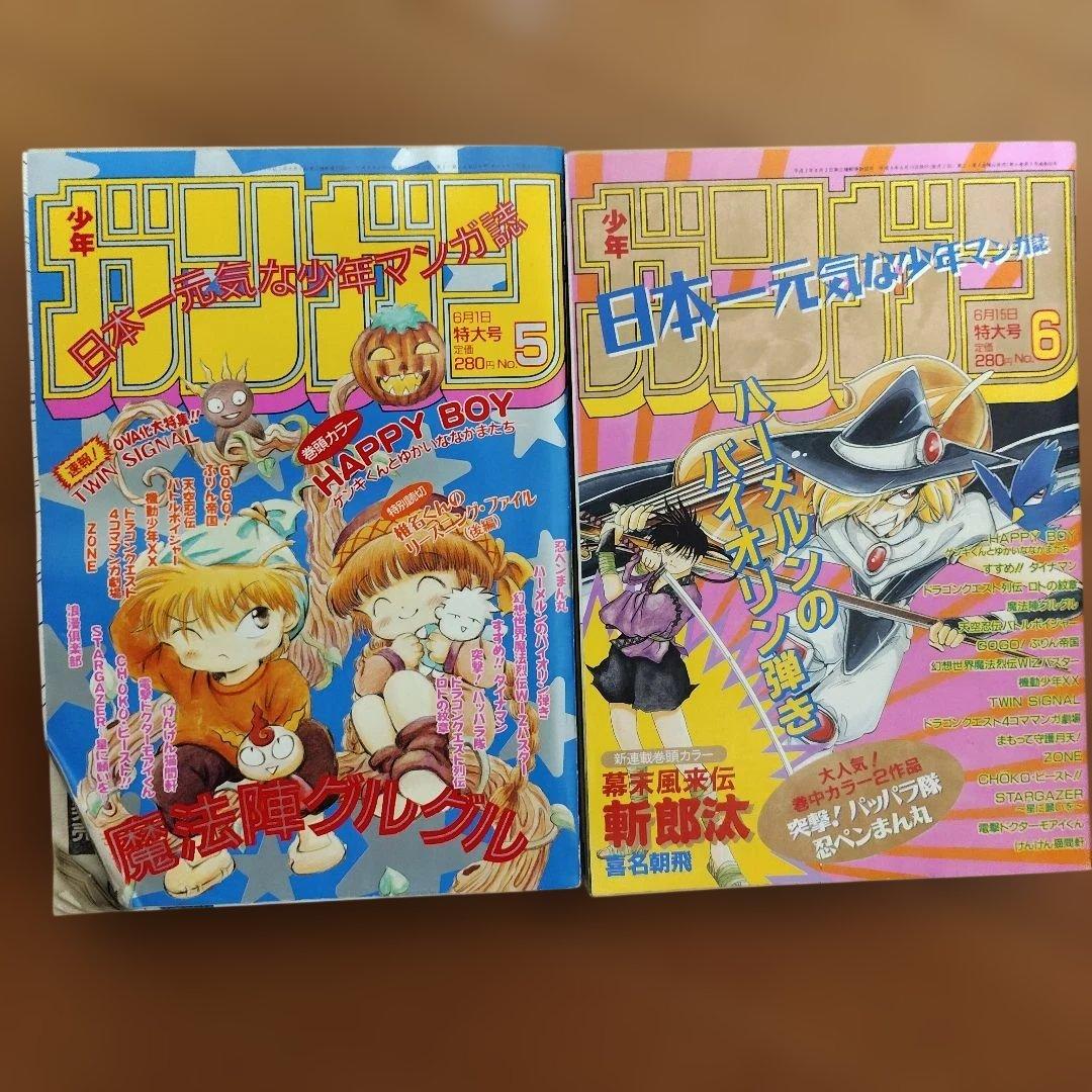 月刊少年ガンガン　1996年号　19冊まとめ売り