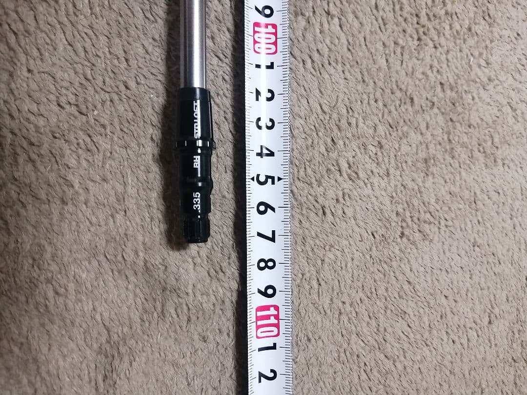 TOUR AD TP-6 flex X シャフト テーラースリーブ 短尺仕様