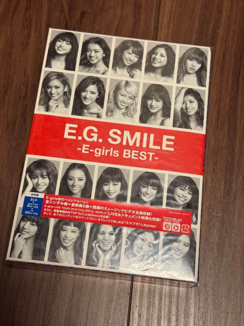 E-girls cd blu-rayセット