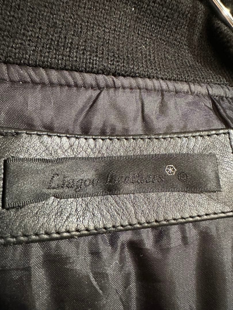 LIUGOO LEATHERS ライダース ジャケット 牛革 ラングリッツレザー