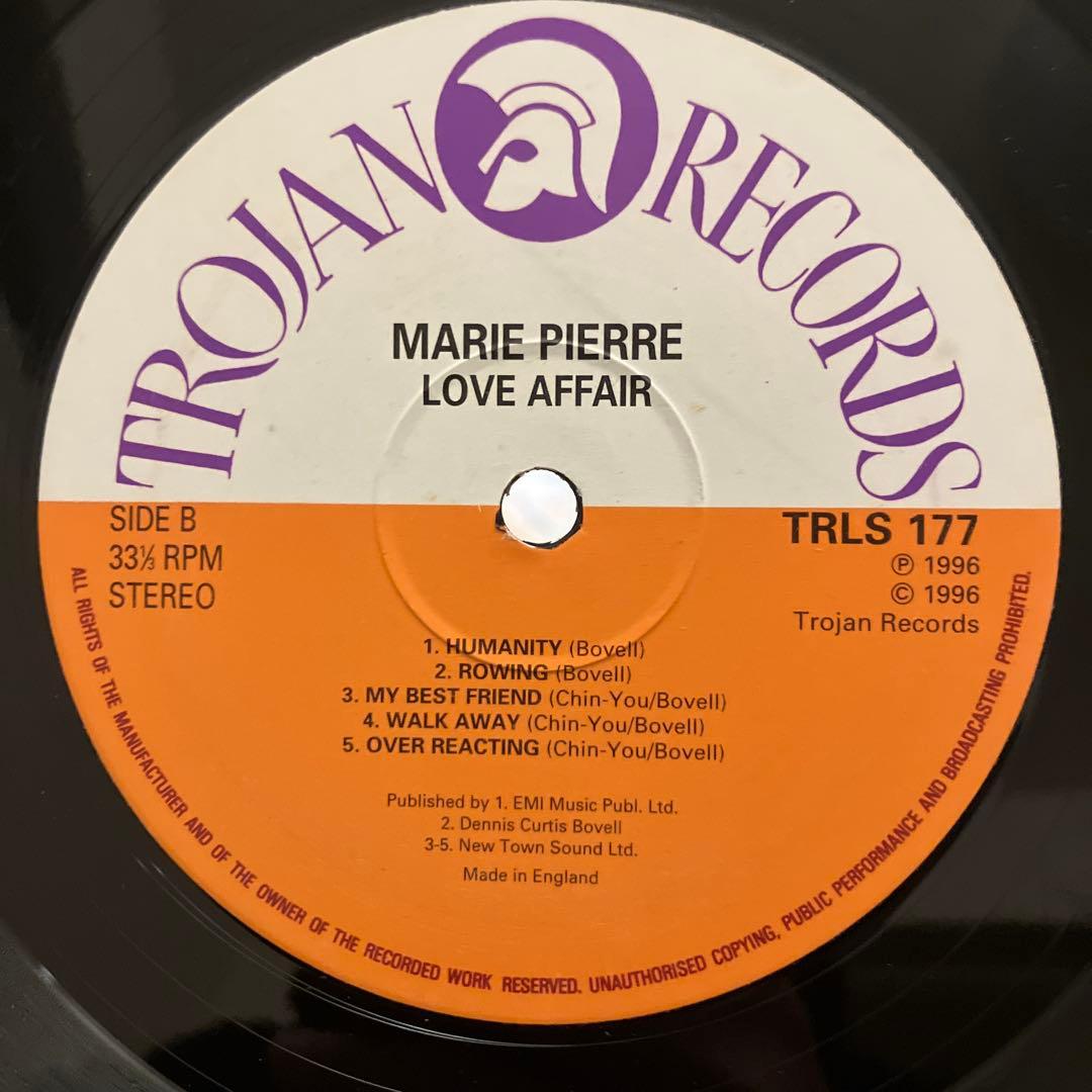 洋楽 LOVE AFFAIR / MARIE PIERRE