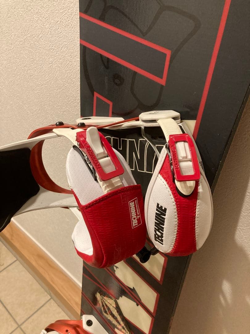 TECH NINE 150 スノーボード バインディング付き