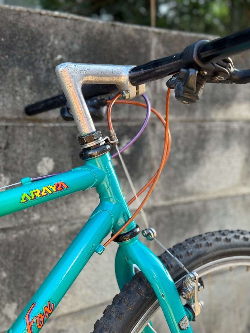 人気モデル ARAYA Muddy Fox 完成車 レストアベース