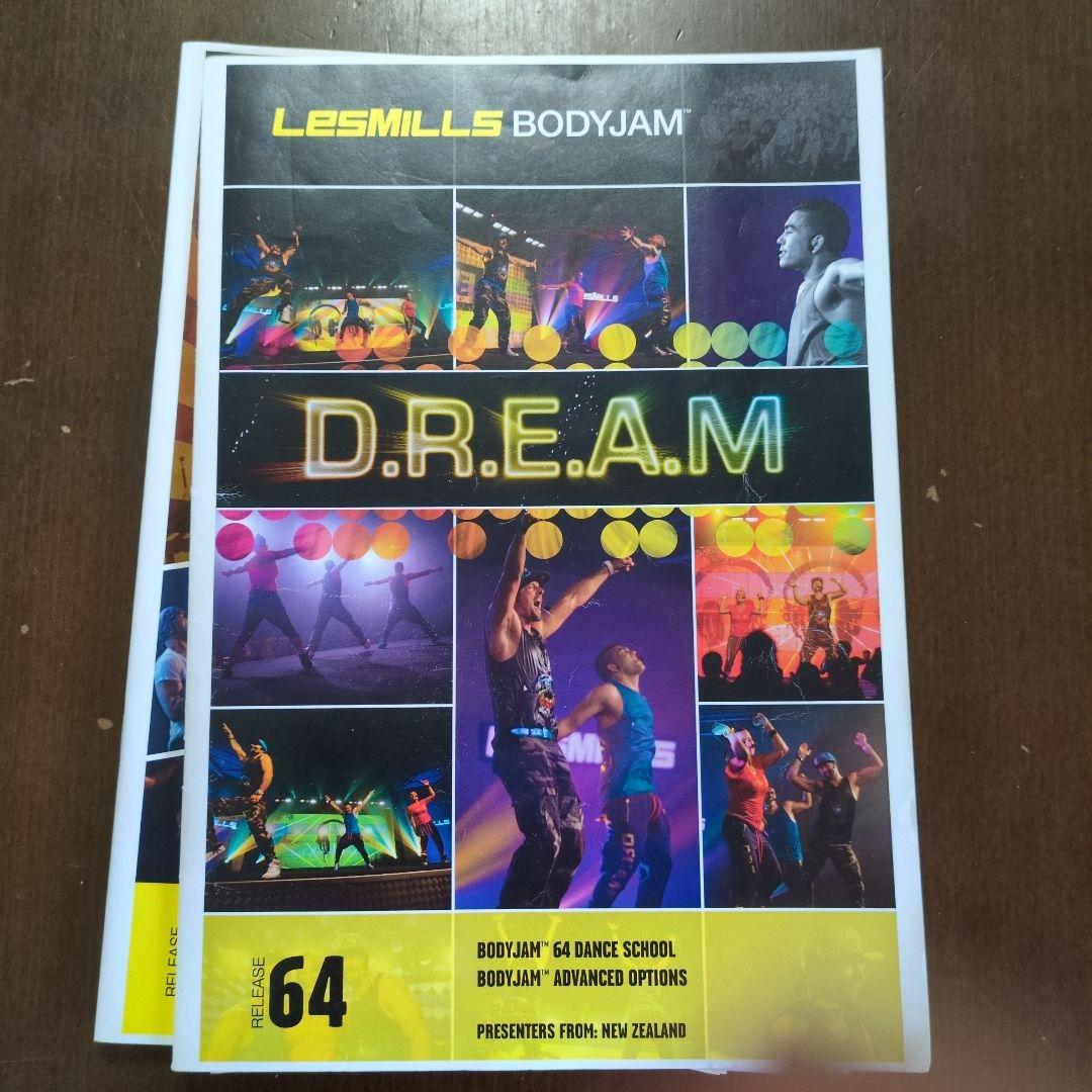 レスミルズ　ボディージャム　コリオシート