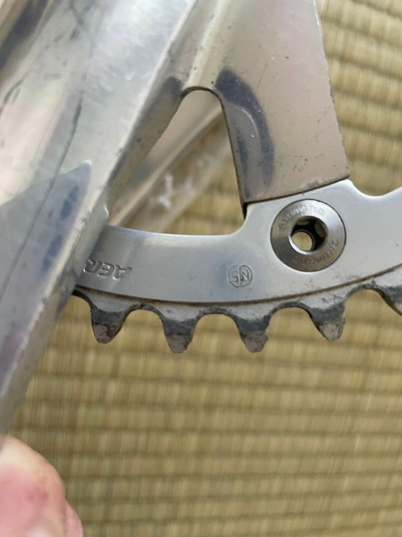 Shimano FC7600 クランクセット シルバー 165