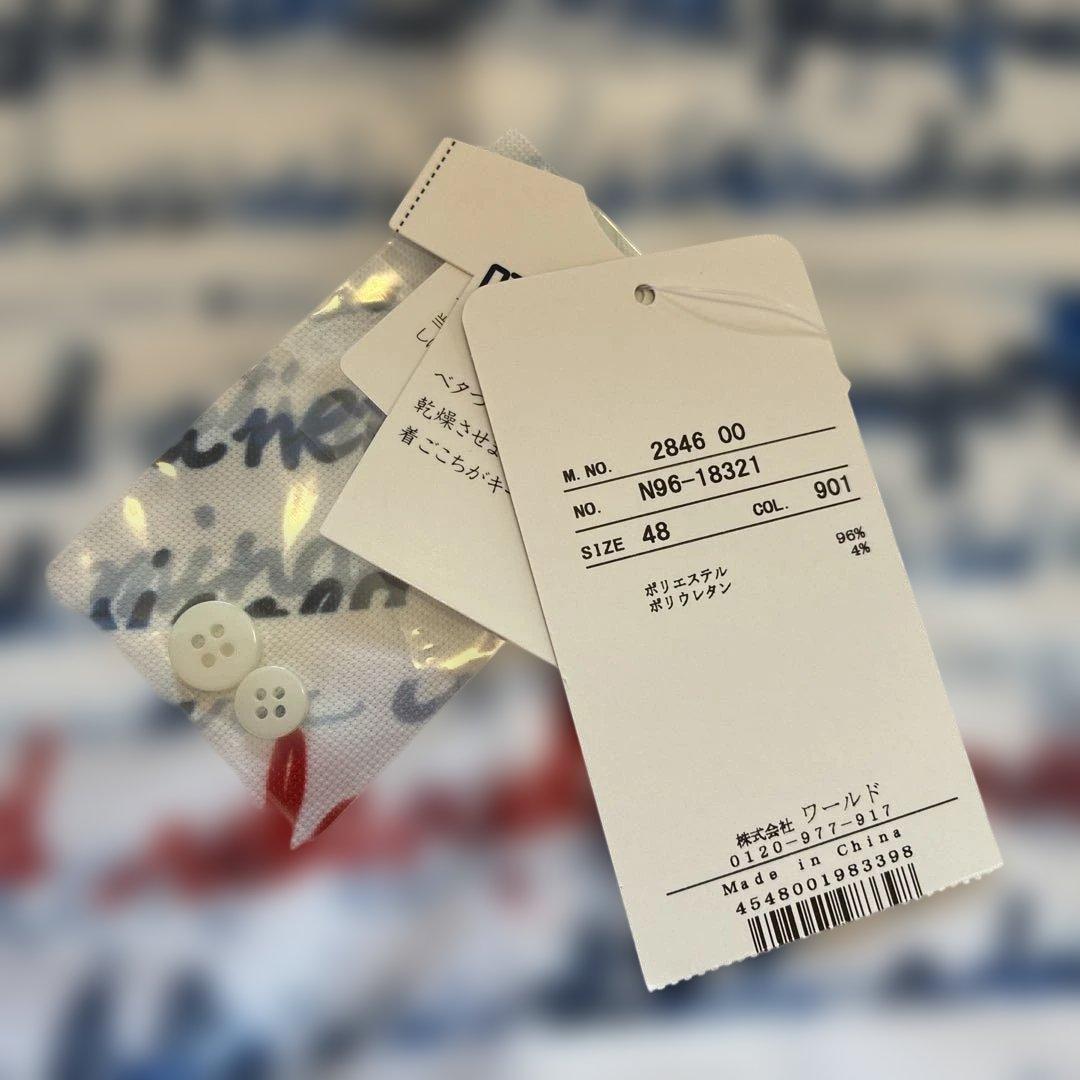 【新品未使用】adabat アダバット 長袖 シャツ サイズ48