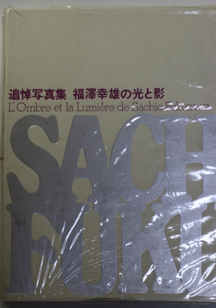 超貴重　追悼写真集　レーサー　福沢幸雄の幸雄の光と影　中古本