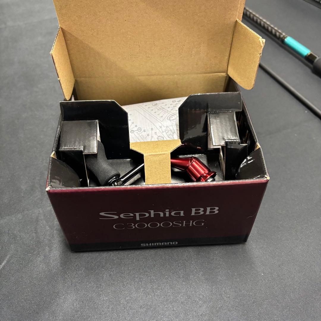 新品　エギングロッド　リールセット　RIZAS　セフィアbb C3000SHG