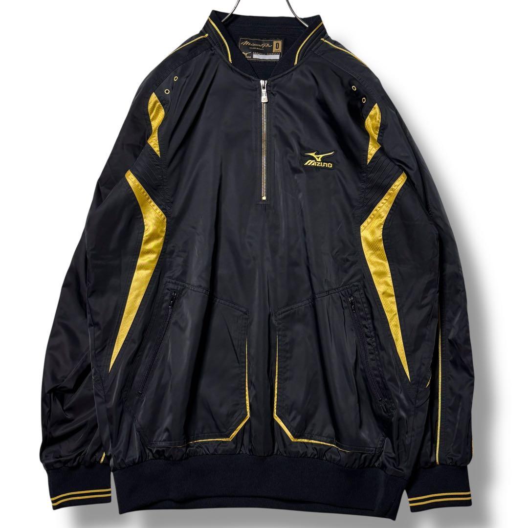 【極美品】MIZUNO ミズノプロ　ブレスサーモ　セットアップ　ゴールド