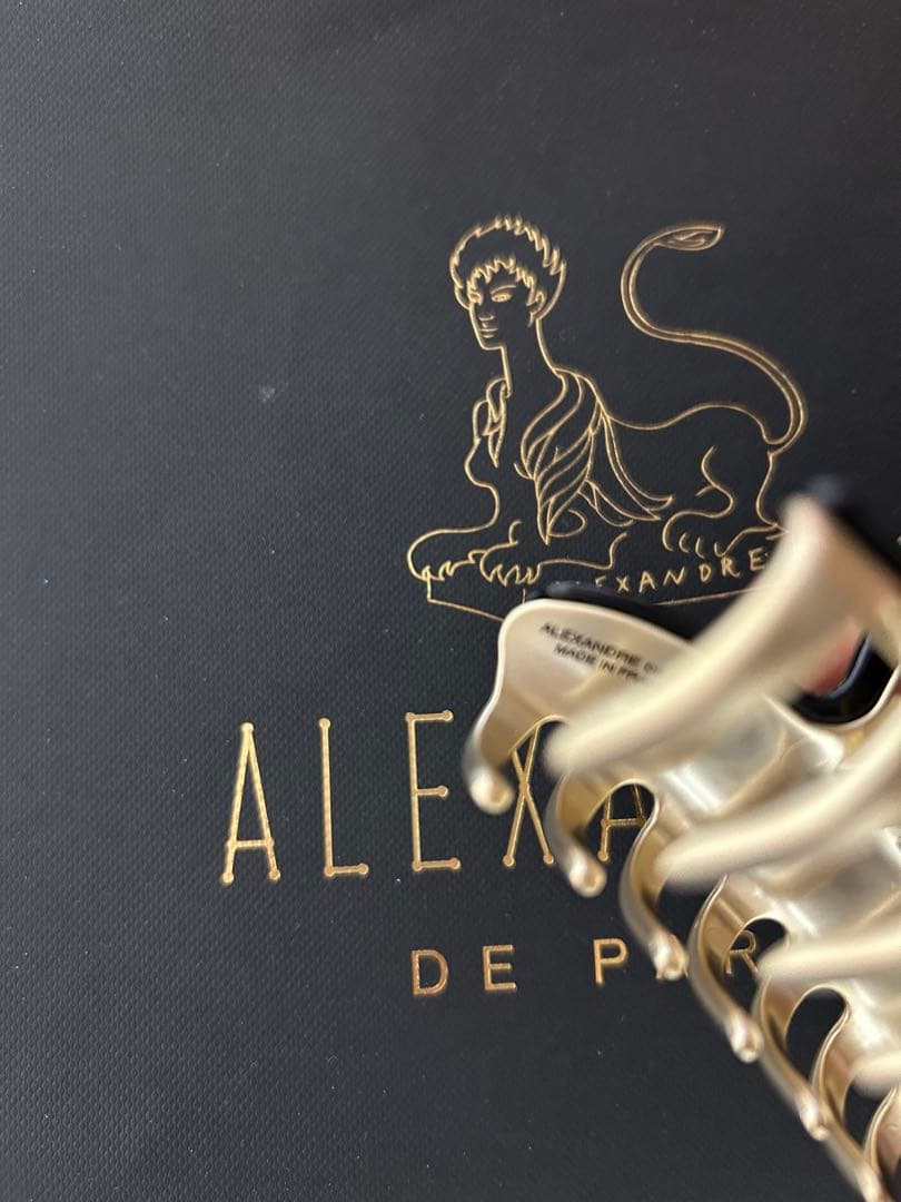 新品 ALEXANDRE DE PARIS ヴァンドームクリップ7.5㎝