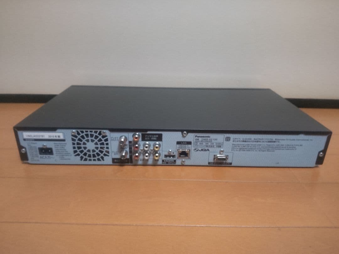 パナソニック　DIGA DMR―XE100 320GB→500GB プチメンテ済