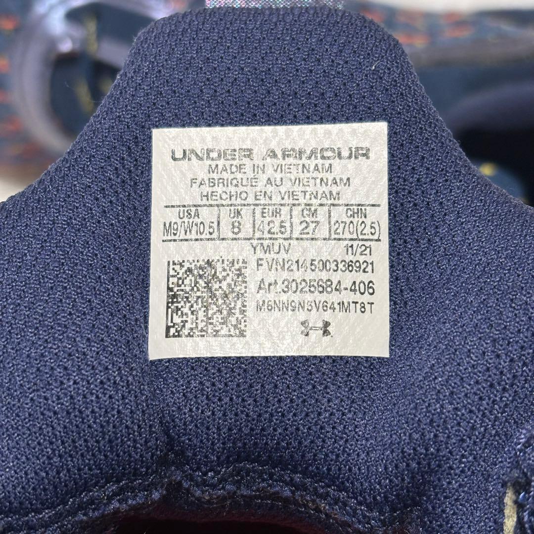 【美品】UNDER ARMOUR Curry9 カリー9 27.0