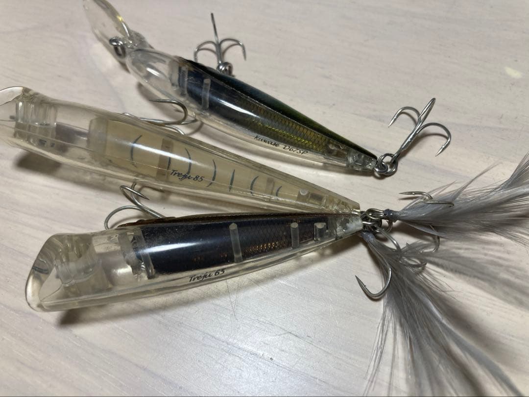 ノリーズ フェイントベイト クワセD67SP トレジュ65・85 セット