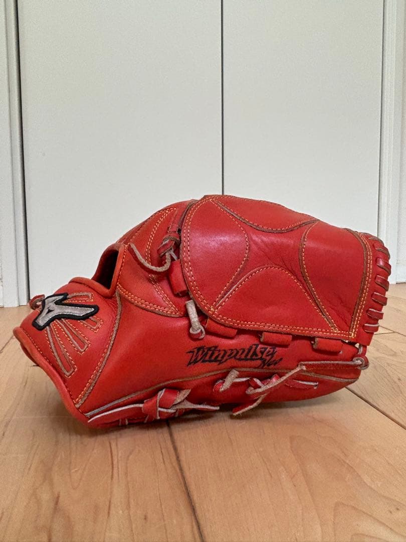 Mizuno 軟式グローブ オレンジ 右投げ用