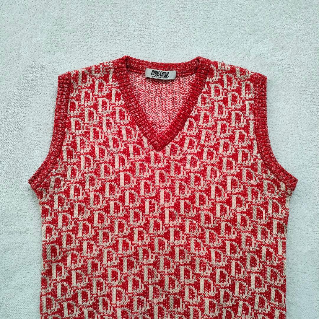 ミスディオール トロッター ニットベスト ヴィンテージ М