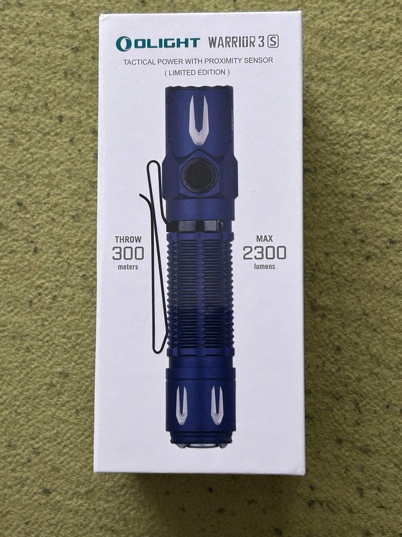 s*z様 OLIGHT Warrior 3S リーガルブルー ★限定品★
