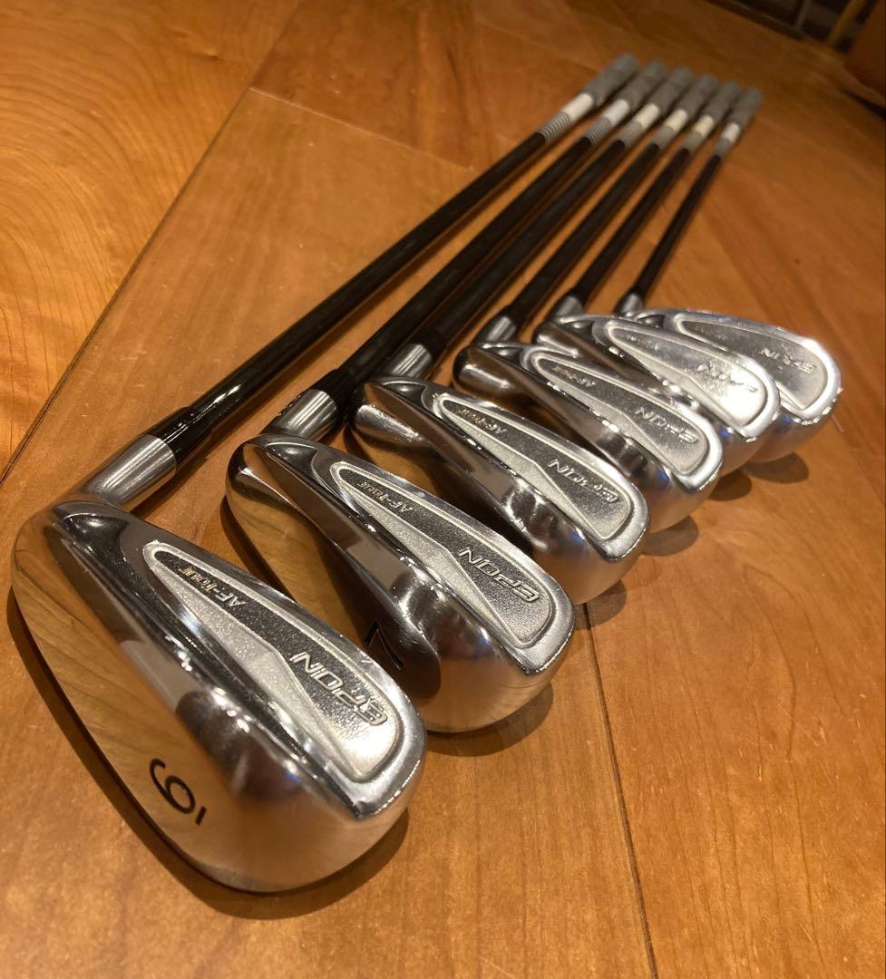 EPON AF-Tour アイアン6本　ツアーAD 95S エポン　遠藤製作所