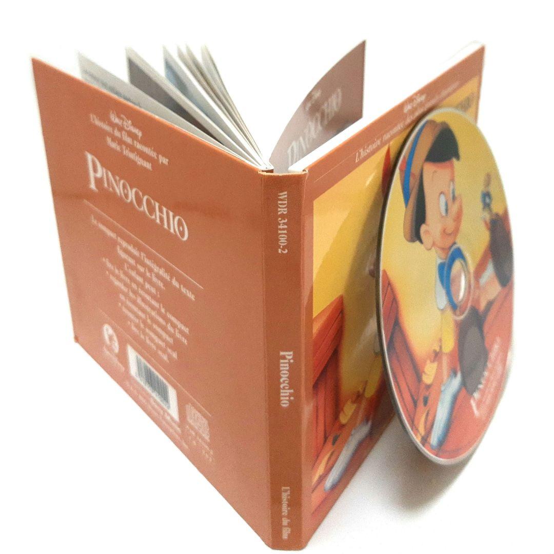 Disney PINOCCHIO フランス語朗読CD ブックレット付き ピノキオ