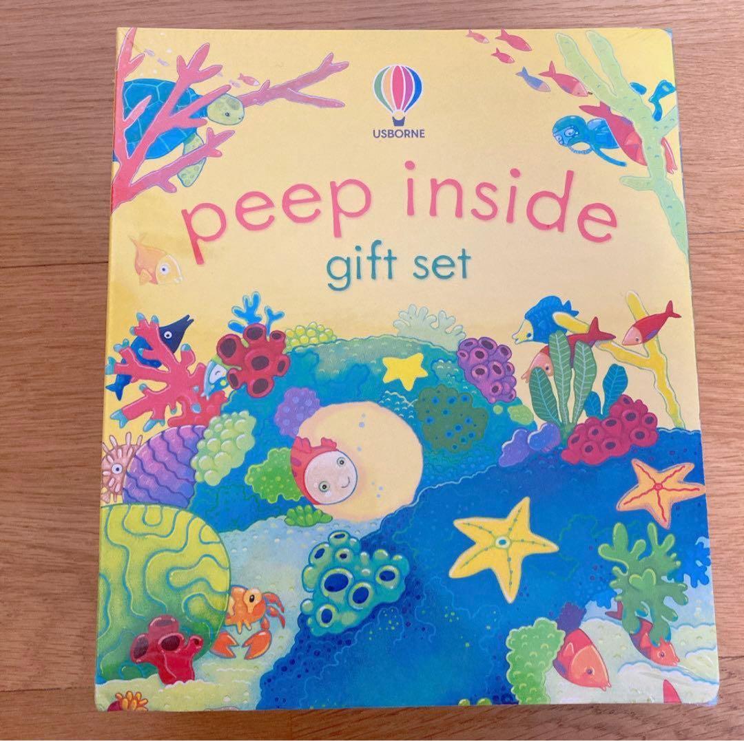 【peep inside】イギリスの人気の仕掛け英語絵本￼4冊セット