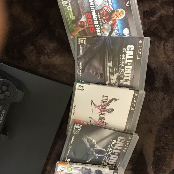 PS3とカセット５つ