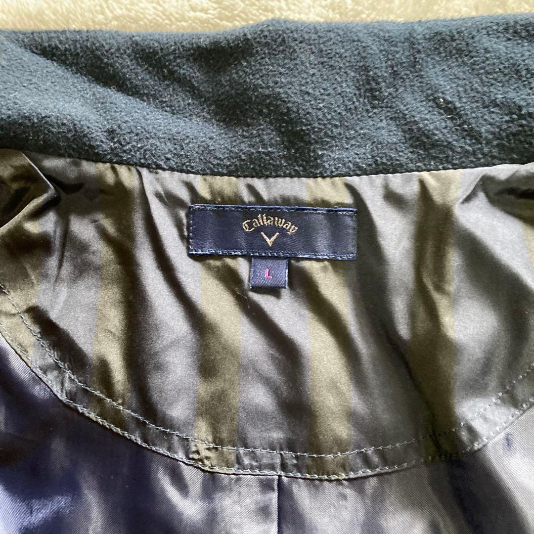 フード付きダウンワンピース ネイビー