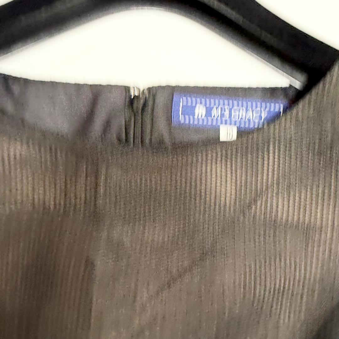 【新品・タグ付き✨】エムズグレイシー　ワンピース　メッシュ　花柄　レース　40