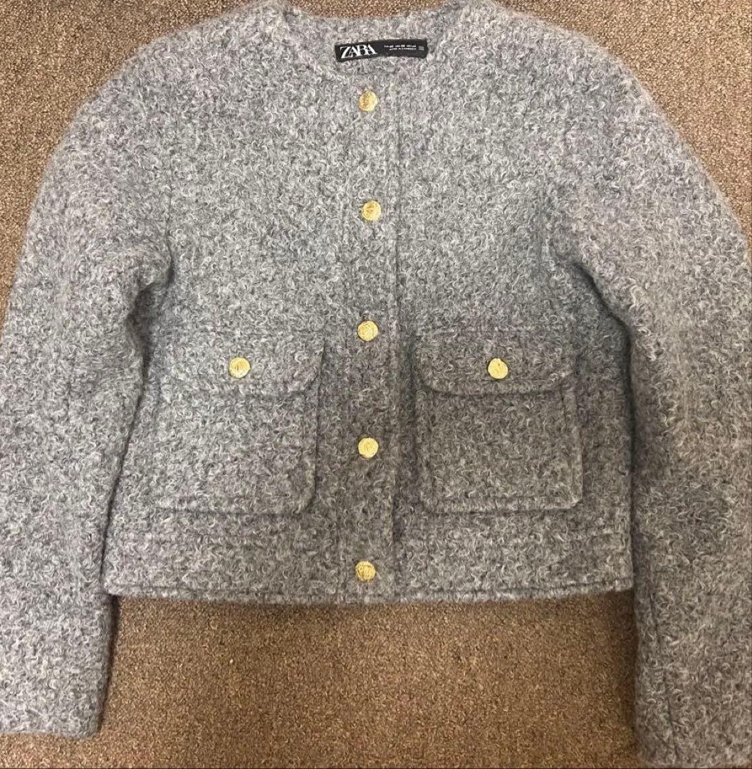 ZARA ブークレジャケット