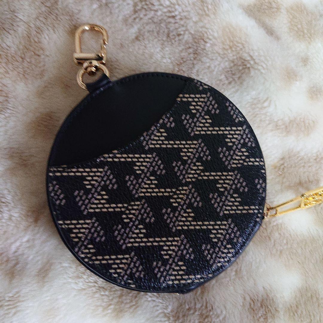 Resurrection 円形レザーケース ブラック/オレンジ