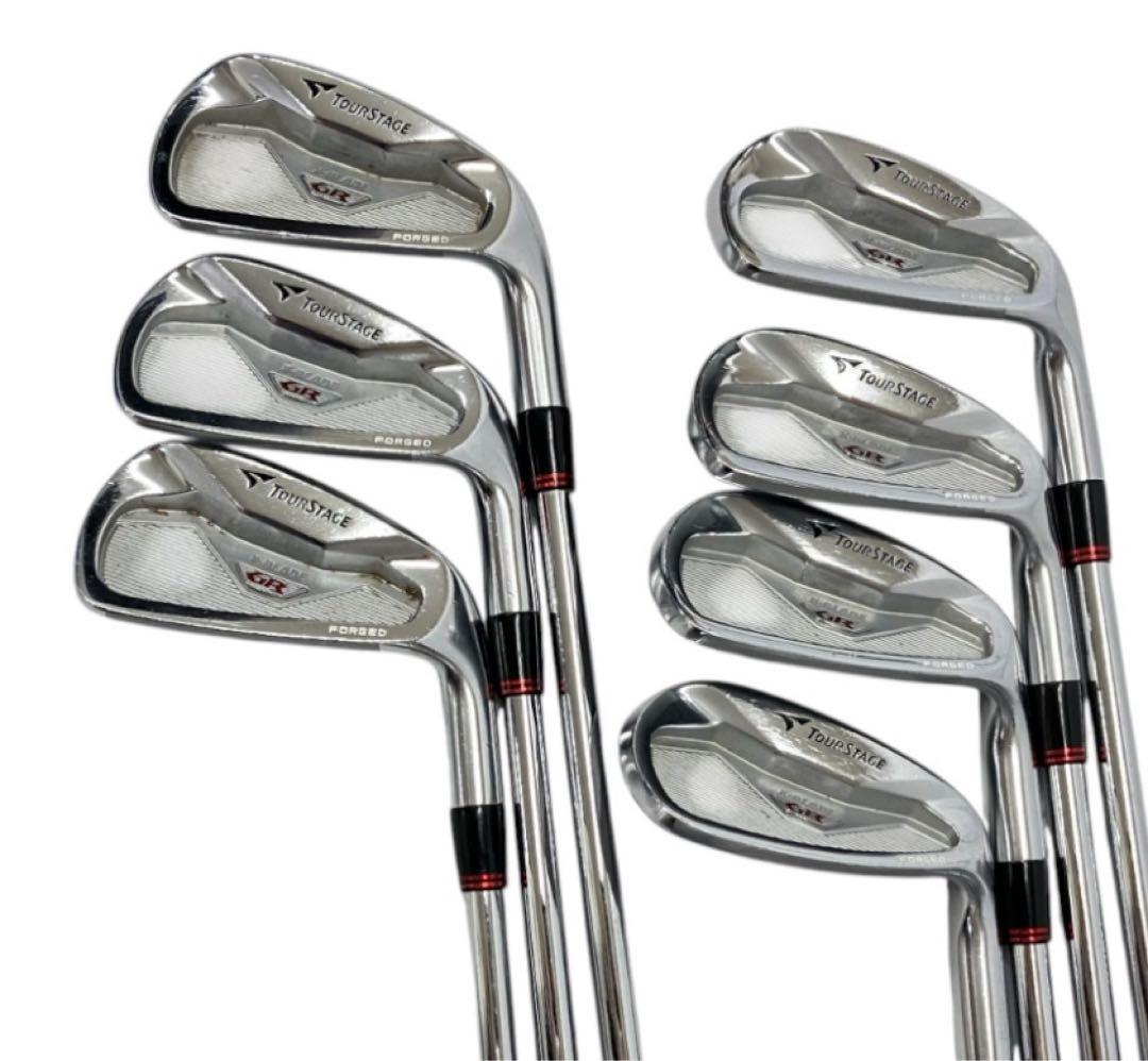 TOURSTAGE X-BLADE GR FORGED アイアン 7本 セット