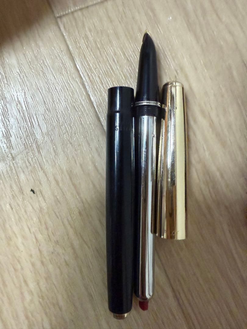 万年筆 14k 18k 金　5本