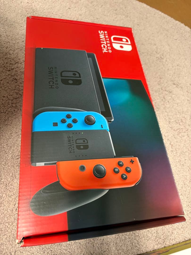 Nintendo Switch 本体 赤/青/紫/黄　付属品あり　美品